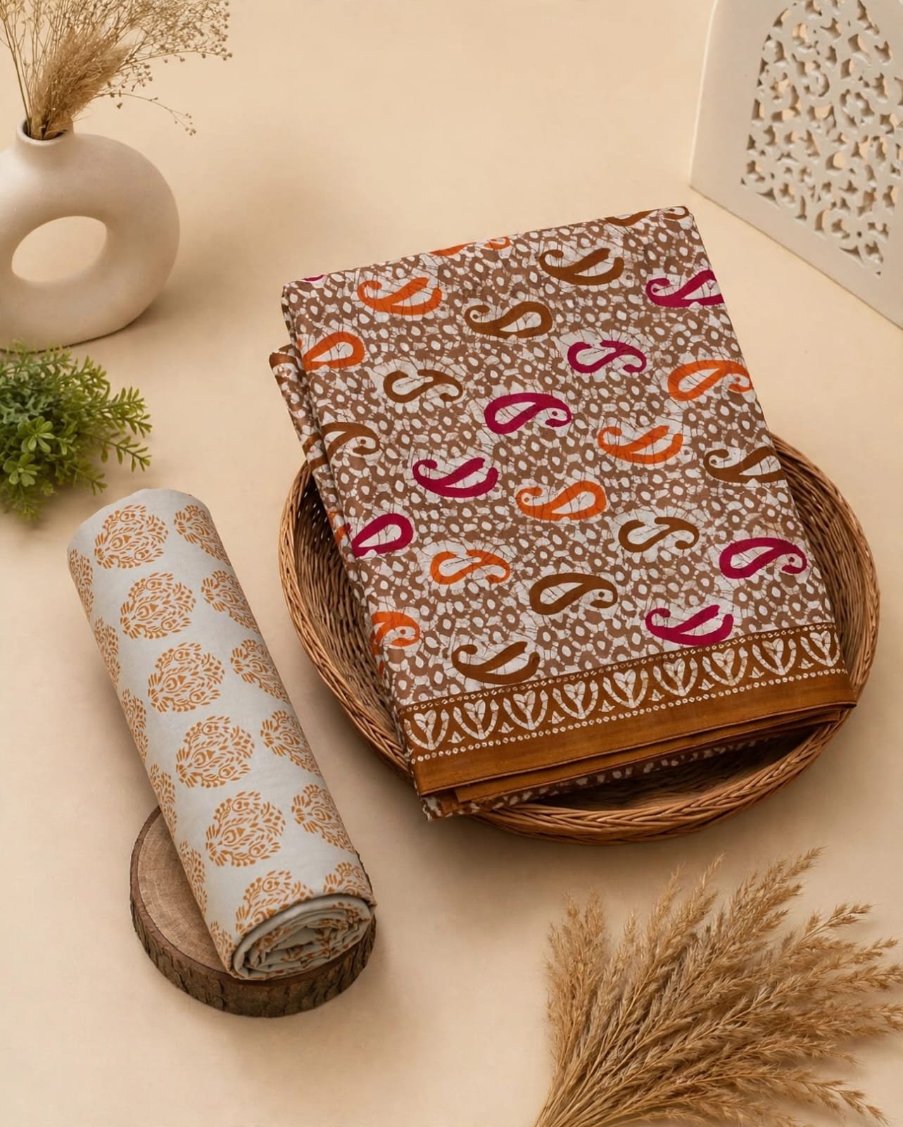 Mayur Creation Pure Cotton Printed Top & Bottom – Design 01