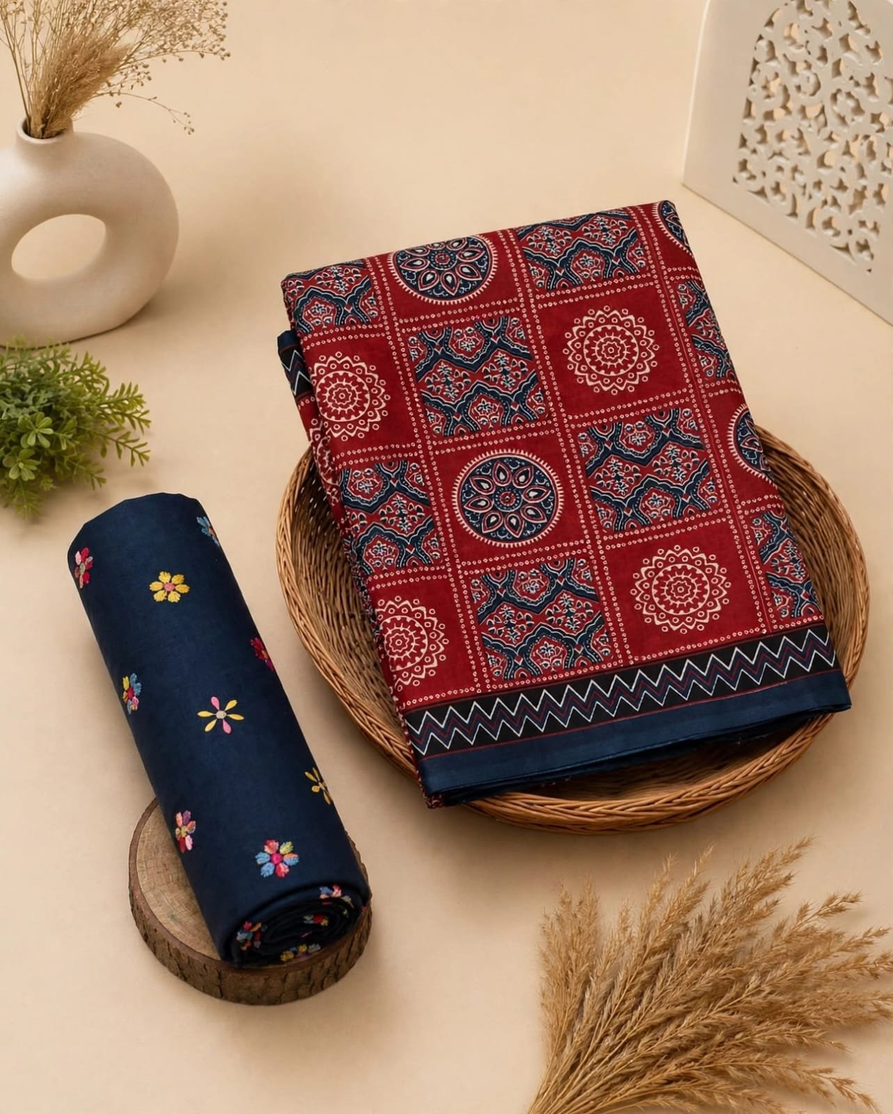 Mayur Creation Pure Cotton Printed Top & Bottom – Design 05