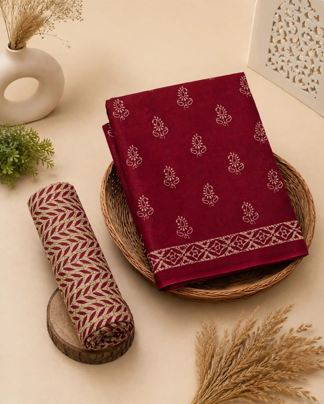 Mayur Creation Pure Cotton Printed Top & Bottom – Design 06