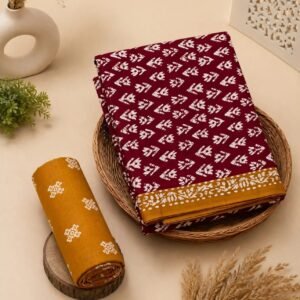 Mayur Creation Pure Cotton Printed Top & Bottom – Design 09