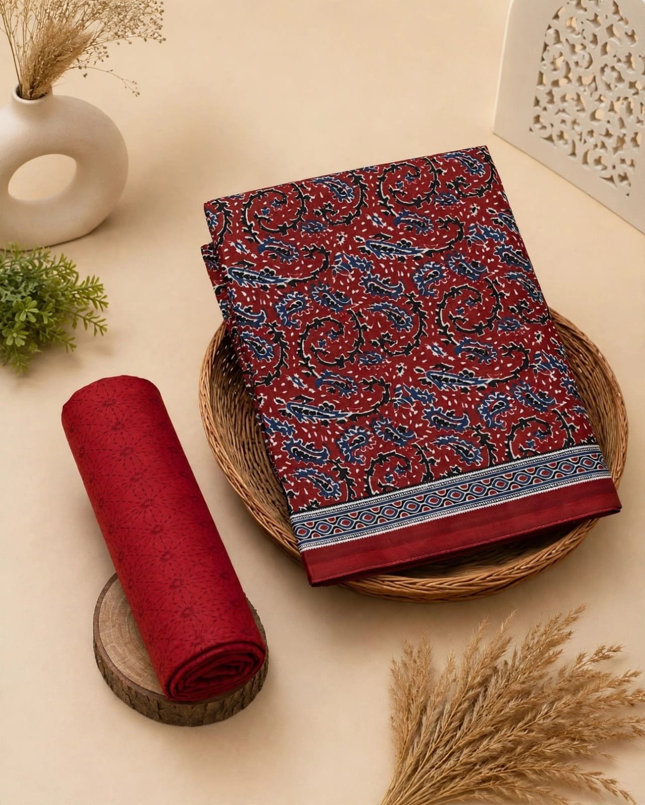 Mayur Creation Pure Cotton Printed Top & Bottom – Design 11