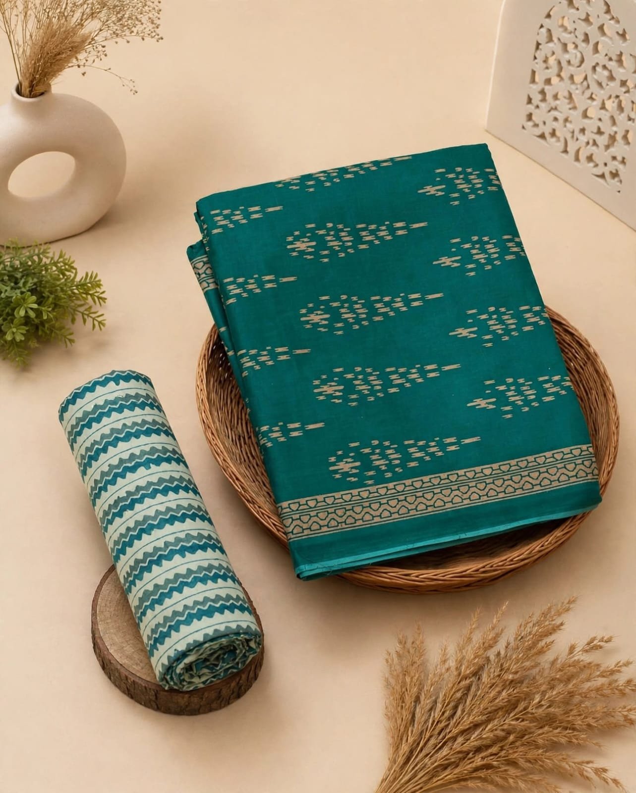 Mayur Creation Pure Cotton Printed Top & Bottom – Design 13