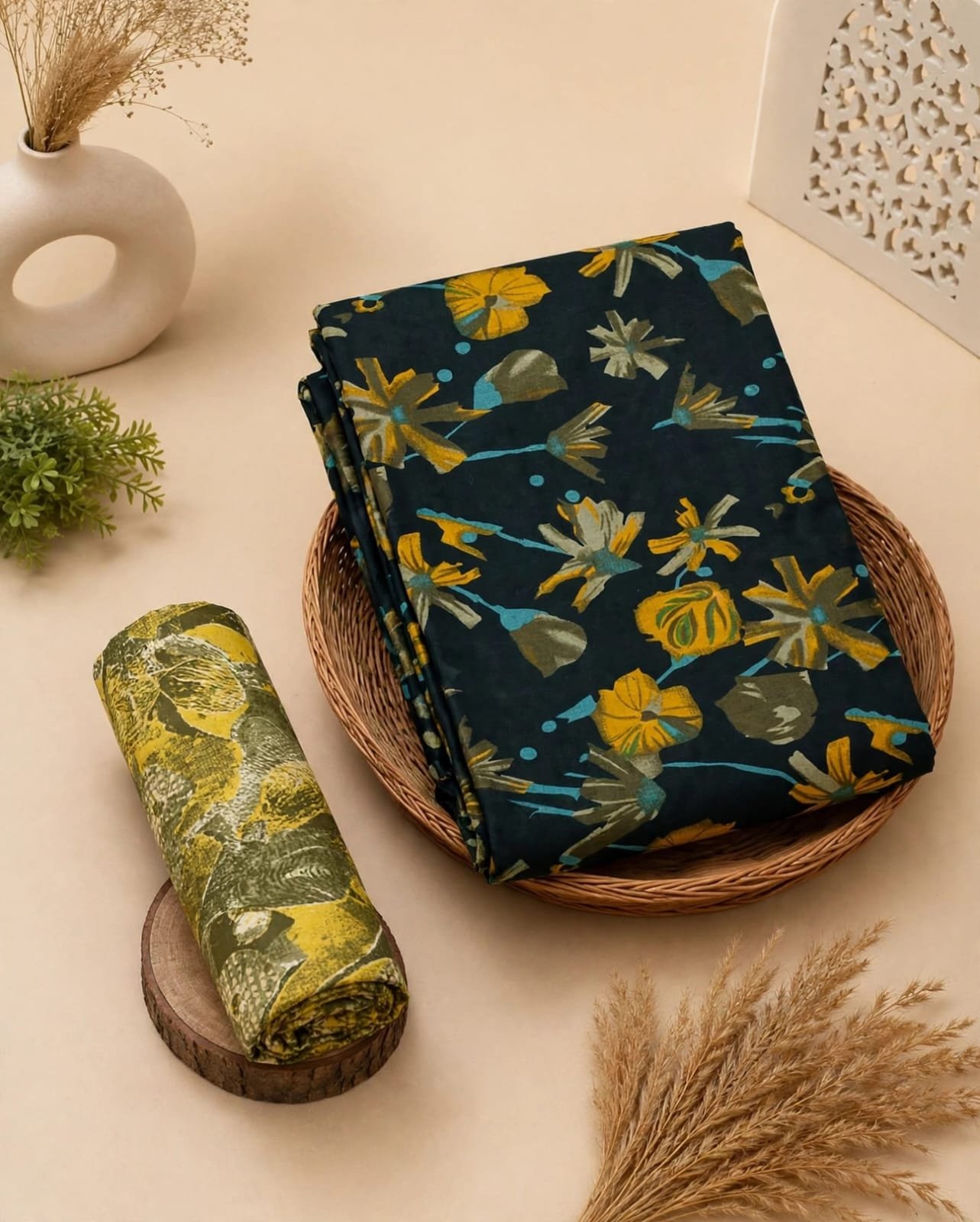 Mayur Creation Pure Cotton Printed Top & Bottom – Design 14