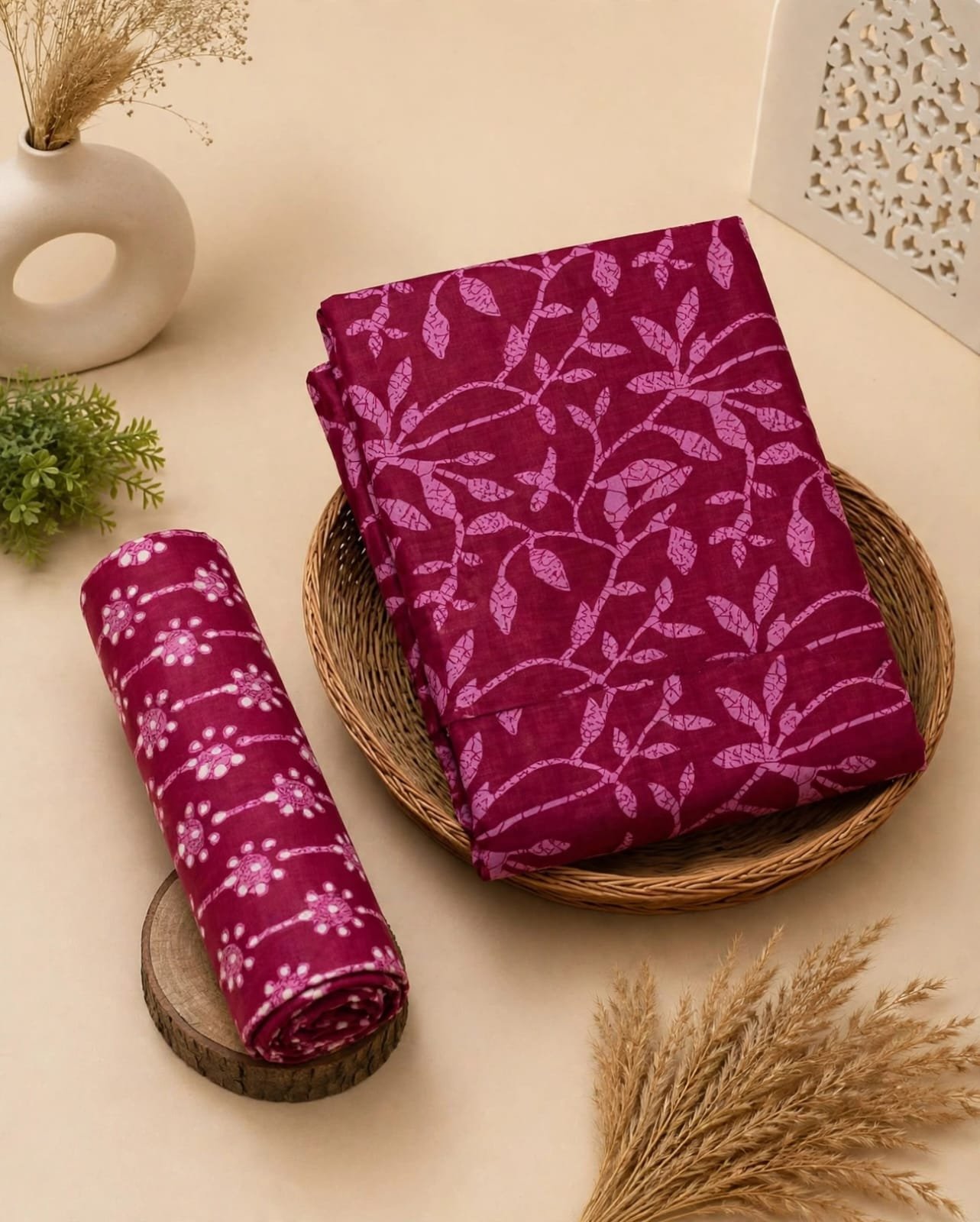 Mayur Creation Pure Cotton Printed Top & Bottom – Design 15