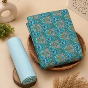Mayur Creation Pure Cotton Printed Top & Bottom – Design 17