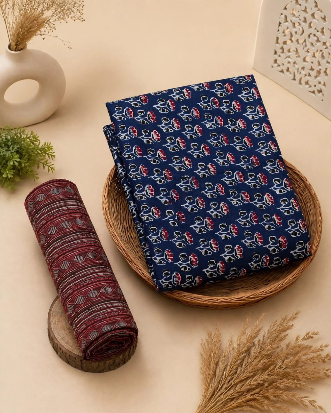 Mayur Creation Pure Cotton Printed Top & Bottom – Design 18