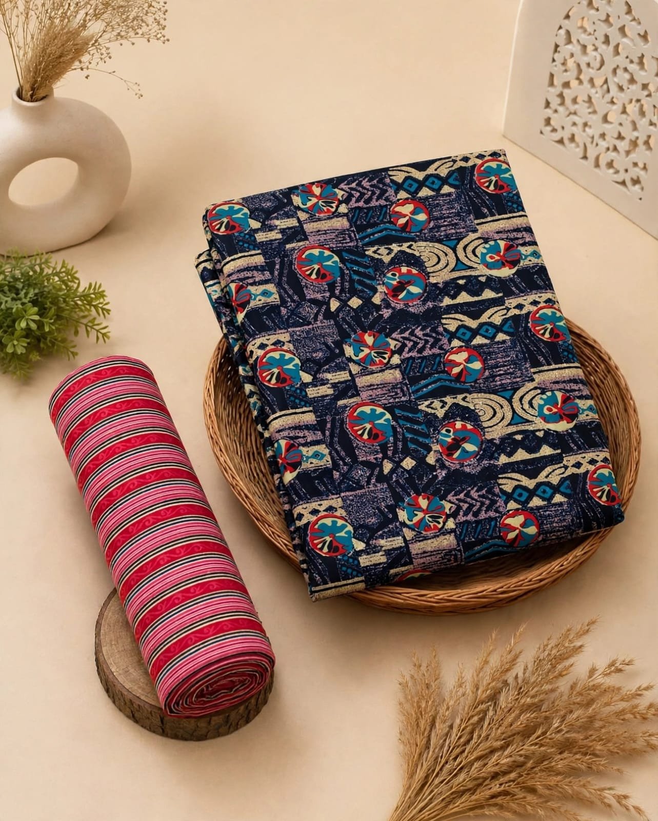 Mayur Creation Pure Cotton Printed Top & Bottom – Design 21